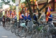Hà Nội: Xe đạp, xe hoa hân hoan thành kính rước Phật từ phố phường…về làng quê