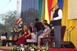 His Holiness the Dalai Lama Speaks about Compassion in Action and Visits the Presidential Library at the Fox Center