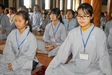 Thái Bình: Hơn 100 bạn trẻ về chùa Từ Xuyên tu một ngày