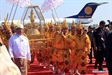 Chinese Buddha sacred tooth relic re-conveyed after public obeisance in Myanmar