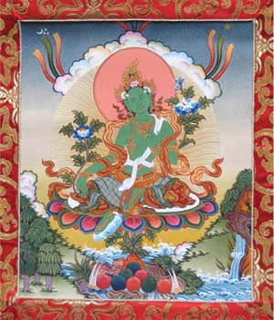 THANGKA họa phẩm đặc dụng của Phật giáo Kim Cang thừa