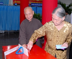 Bốn vị giáo phẩm Phật giáo trúng cử đại biểu Quốc hội khóa XIII