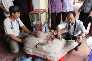 Phát hiện nhiều cổ vật khi tu bổ chùa
