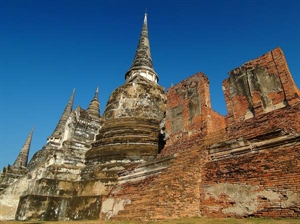 Bồi hồi ngắm cố đô Thái Lan Auyudhaya