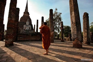 Tĩnh tâm dạo bước cố đô Sukhothai