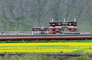 Linh thiêng chốn thiền trong màn mây Tây Tạng