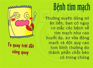 Mì ăn liền và những cảnh báo nên biết với sức khỏe