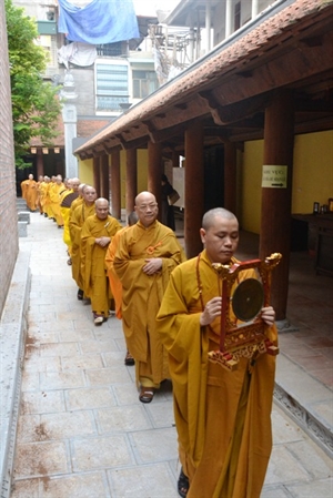 Hà Nội: Lễ Tạ pháp an cư tại chùa Bà Đá  PL 2557 - DL 2013