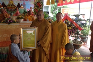 Hải Dương: Quyết định Bổ nhiệm trụ trì chùa Khánh Linh
