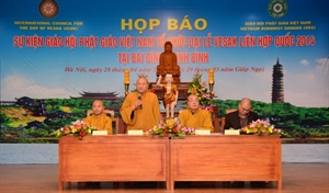 Họp báo GHPGVN tổ chức Đại lễ Vesak Liên Hợp Quốc 2014 tại Hà Nội