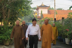 BR-VT: Ban Tôn giáo Chính phủ thăm một số cơ sở PG
