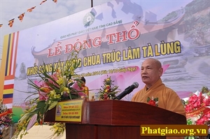 Trúc Lâm Tà Lùng - địa danh tâm linh mới với bà con dân tộc vùng biên Cao Bằng