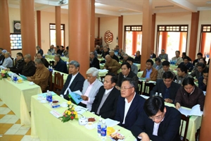 Đà Nẵng: PG quận Sơn Trà tổng kết Phật sự năm 2014