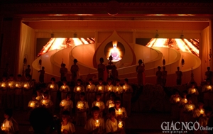 Chùm ảnh: Đêm văn nghệ tại Đại lễ Vesak ở Thái Lan