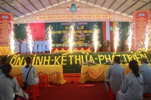 Thái Bình: Kỷ niệm 8 năm Đạo tràng thanh niên Phật tử chùa Từ Xuyên