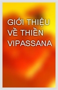 Giới thiệu về thiền Vipassana