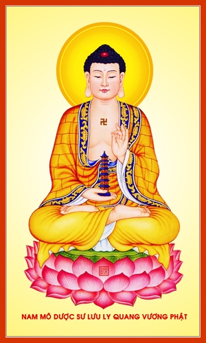 Tiêu tai diên thọ Dược Sư Phật
