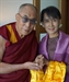 Anh:Đức Đạt Lai Lạt Ma gặp gỡ bà Aung San Suu Kyi