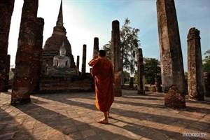 Tĩnh tâm dạo bước cố đô Sukhothai