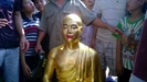 BTS GHPGVN TP. Hà Nội: Tượng bị dân cho rằng giống sư trụ trì là tượng Phật hoàng