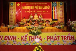 Thái Bình: Đại hội Phật giáo huyện Đông Hưng lần V