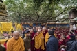 Dalai Lama Offers Prayer for Peace in Bodh Gaya