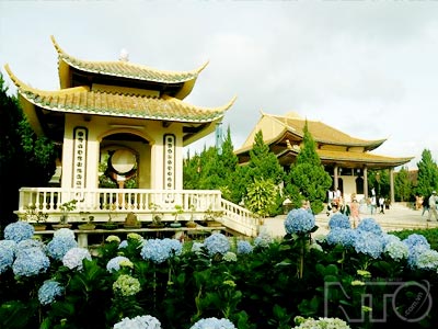 NTO - Thiền Viện Trúc Lâm - Nét kiến trúc xưa, nay, kim, cổ hòa  quyện