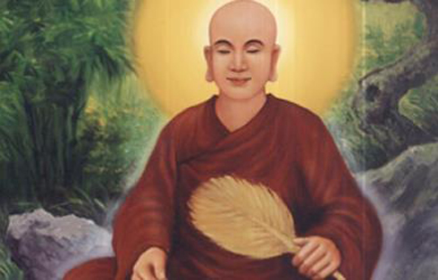 Phác thảo tượng Phật hoàng Trần Nhân Tông. Ảnh: T.V.