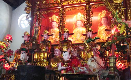 Lễ Vu Lan ghé thăm chùa Tảo Sách