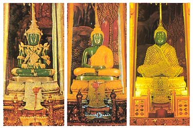 Tượng Phật Emerald Buddha, Thái Lan