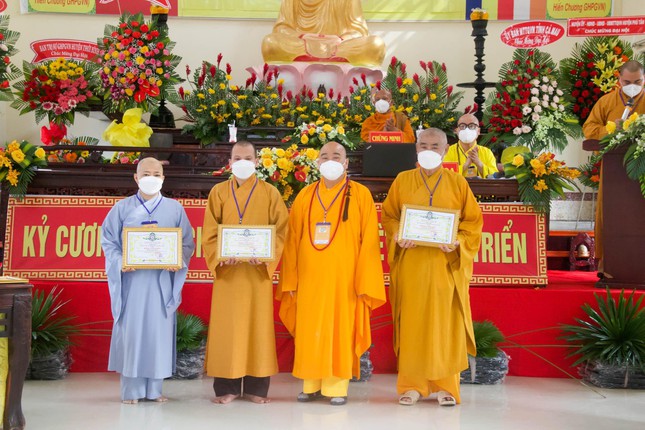 Cà Mau: Đại hội đại biểu Phật giáo huyện Phú Tân lần thứ III, nhiệm kỳ 2021-2026 ảnh 2
