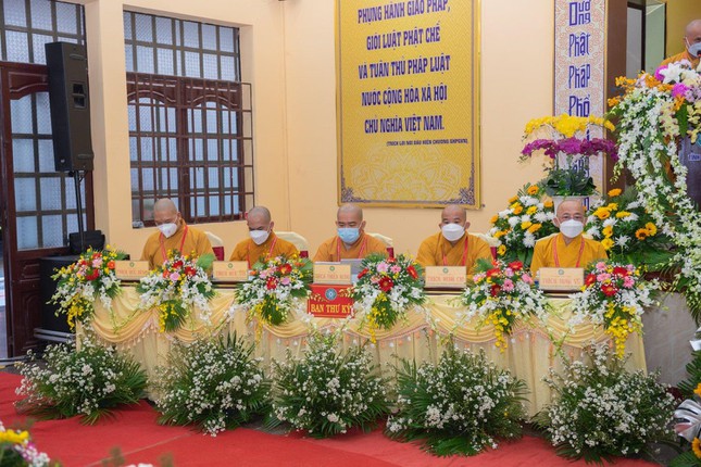 Bình Dương: Đơn vị đầu tiên tổ chức Đại hội đại biểu Phật giáo cấp tỉnh thành nhiệm kỳ 2022-2027 ảnh 9
