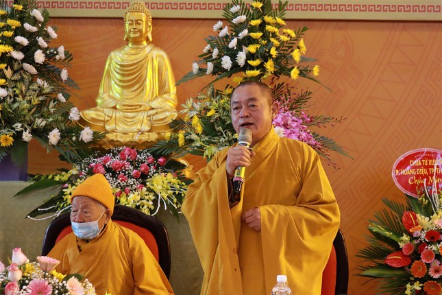 Thái Bình: Hội nghị tổng kết, chuẩn y nhân sự Ban Trị Sự Phật giáo huyện Hưng Hà ảnh 5